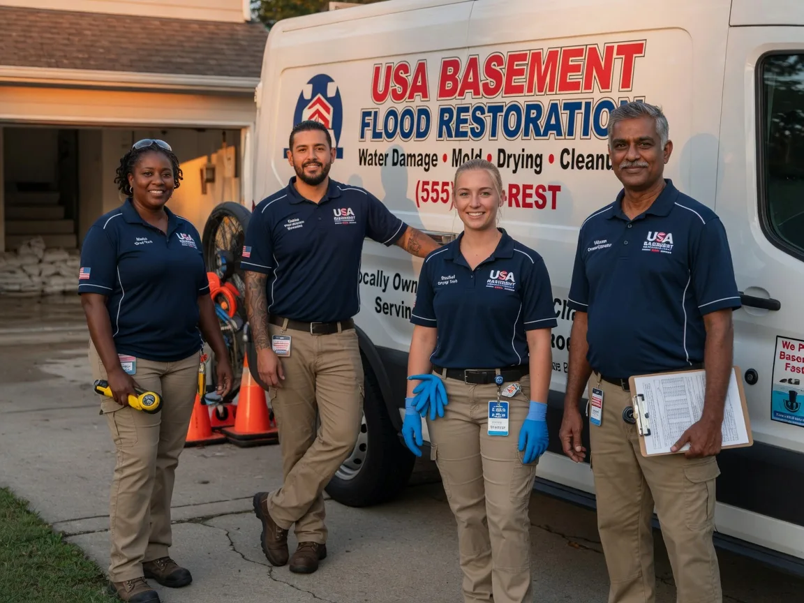 Basement Flood Cleanup company in Long Island, KS